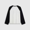 GAP Women's Colorblock Raglan Sleeve Long Sleeve T-shirt