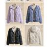 Lightweight Women Down Jacket Hooded White Duck Down Warm Thin Coat Korean Style Puffer Jacket