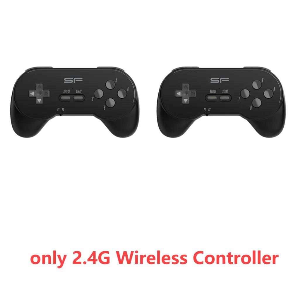 1/2PCS 2.4G Wireless Game Controller for SF2000 3.5” Retro Handheld Game Console Wireless Gamepad Gaming Accessories