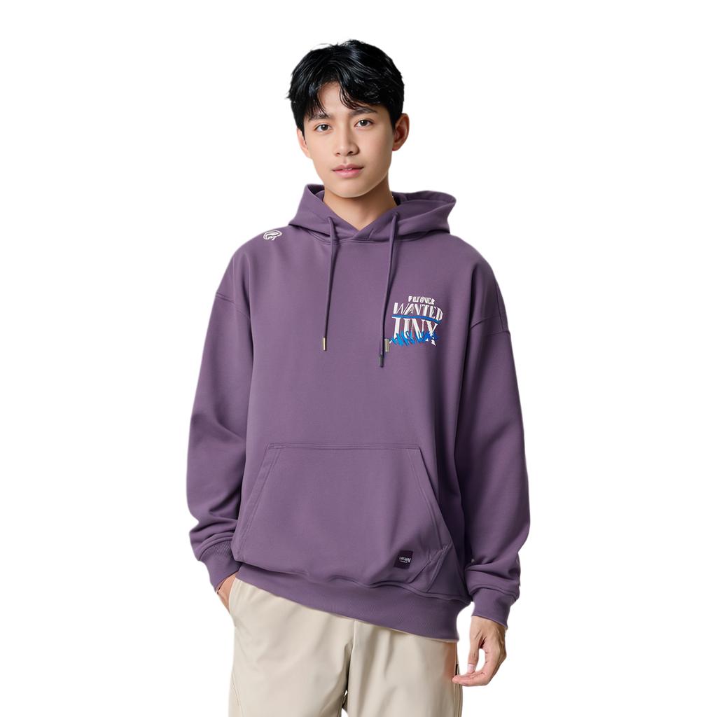Li Ning X LOL Sports Life Collection Sweatshirt Unisex Dark Crystal Purple AWDUF49-2