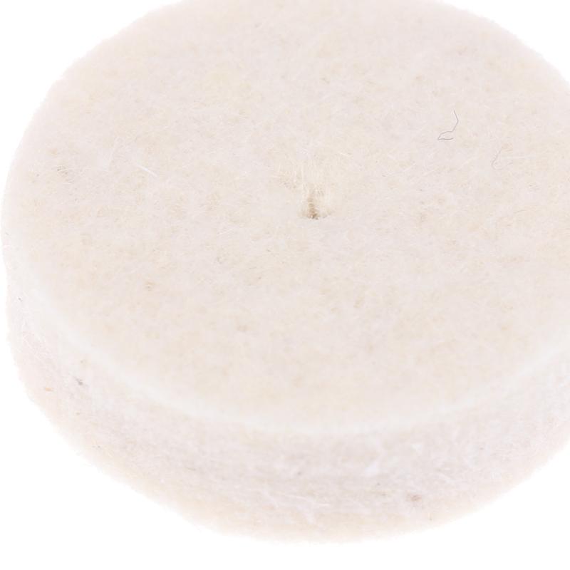 1Set Wool Felt Polishing Wheel Kit - Multi-Shape Buffing Set For Rotary Tools, Ideal For Jewelry & Metal