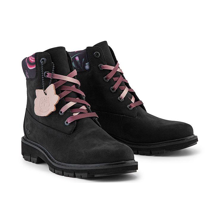 Timberland Lucia Way Casual Waterproof Short Martin Boots Women boots Black A2HWZW