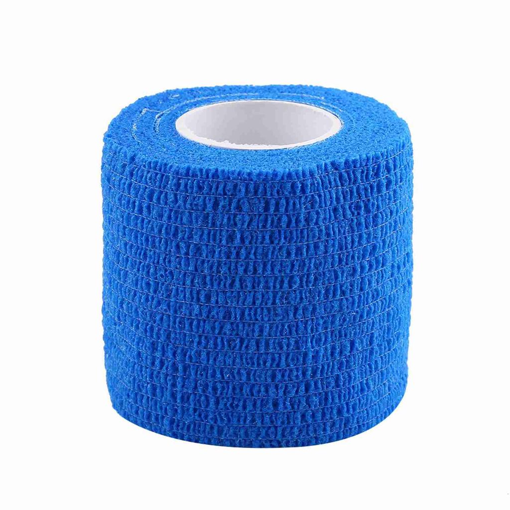 5 Rolls Celsiusset Waterproof Self Adhesive Bandage Tape Finger Joints Wrap Sports Care(Green)