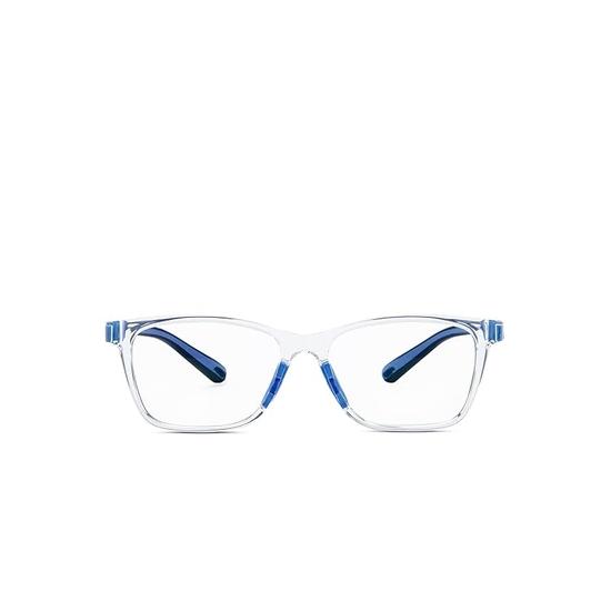 Intellilens Wayfarer Kids Computer Glasses for Eye Protection with Lens Cleaner Solution for Spectacles | Blue Light Filter Glasses (49-15-130)