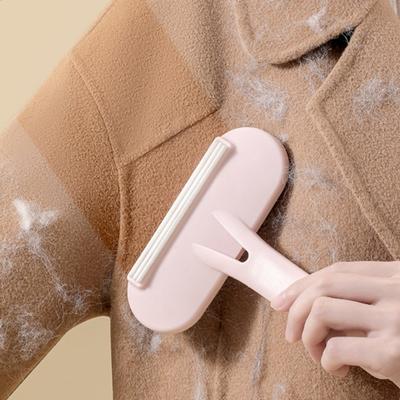 Neue essentielle doppelseitige weiche Haarentfernungsbürste für Haustiere - Praktisches Auffangwerkzeug für Katzen und Hunde - Effiziente Haarentfernung So