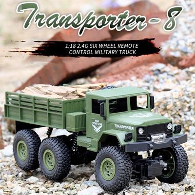 Remote Control Car 1:18 Simulation Q68 Q69 Car RC Car Ural Truck Off-road Wheel Military Soviet X9L0
