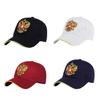 Comfortable Cotton Baseball Caps with Embroidery Russian Emblem for Travel and Leisure Event Women Men Unisex Sun Hat