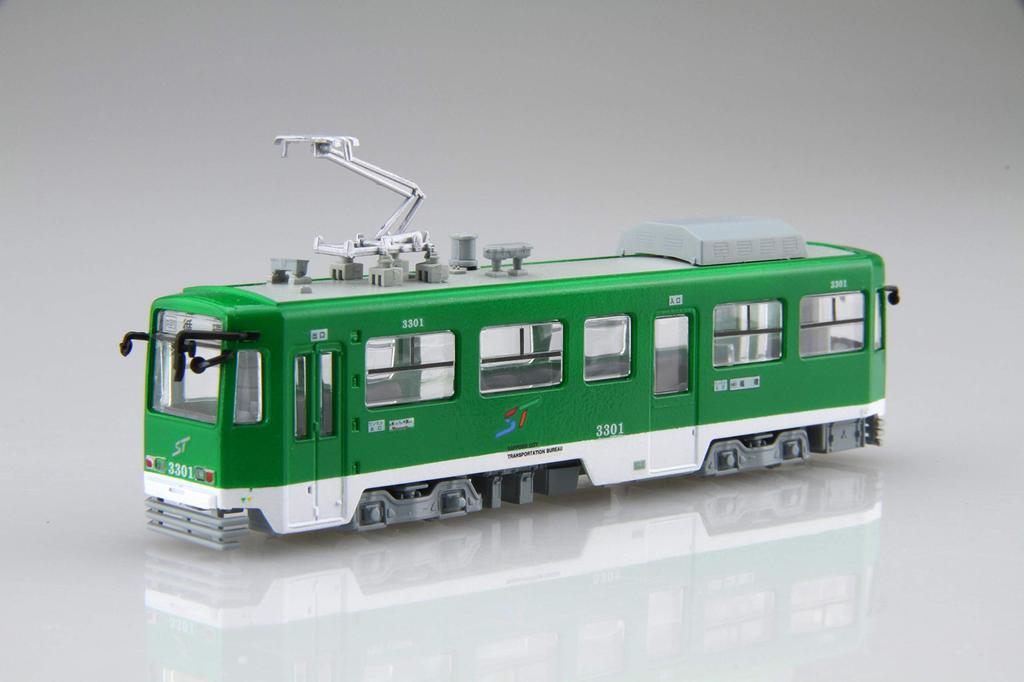 Fujimi Model 1/150 Snow Miku Train 2021 Version (with Standard Color 3300 Series) 2-Car Set