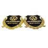 Для VOLKSWAGEN VW 2 шт. Наклейка для Volkswagen Golf MK4 MK6 MK7 Jetta Touareg Beetle Passat Polo Tiguan CC Наклейка на кузов автомобіля Металева E