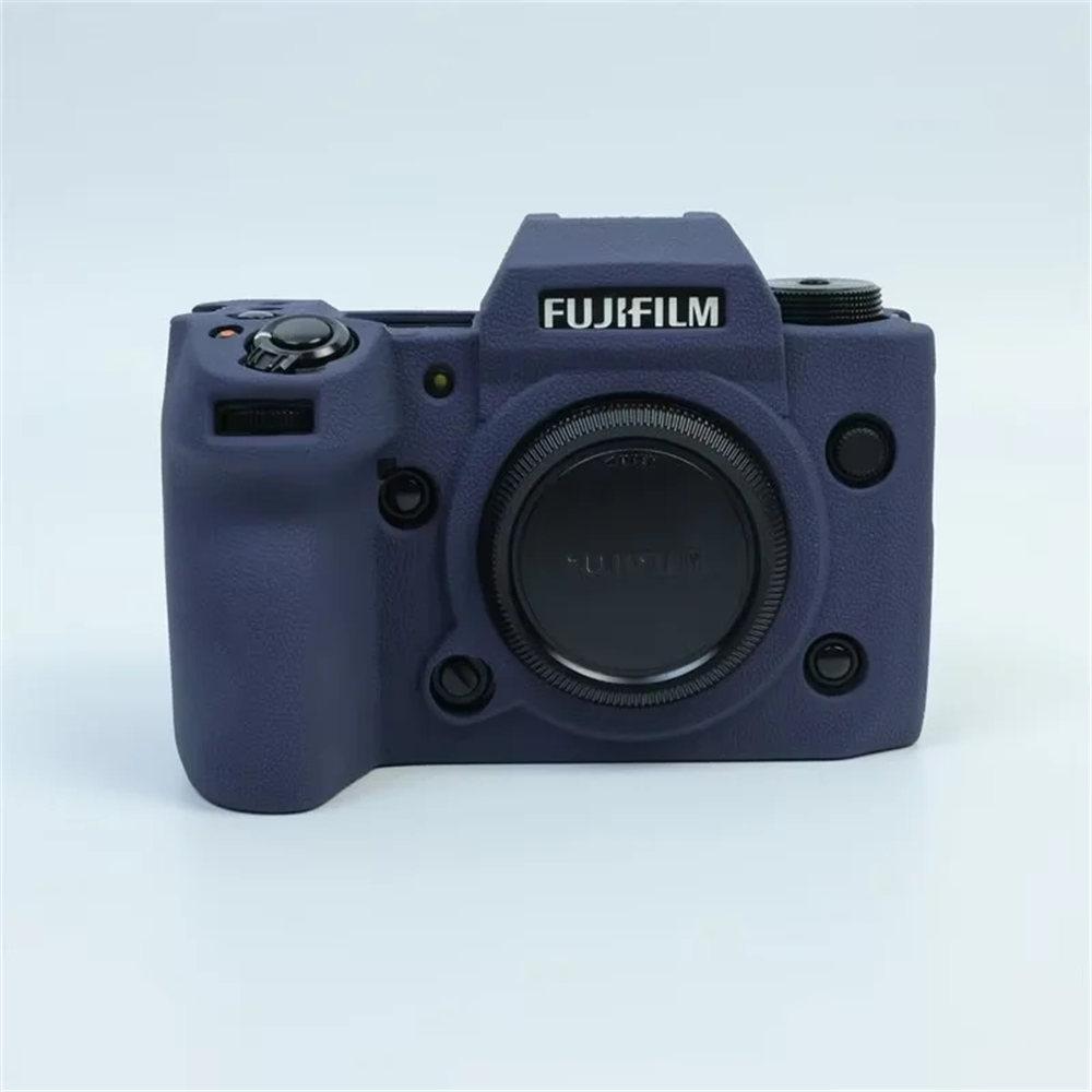 

Мягкий силиконовый защитный чехол для корпуса камеры для Fujifilm X-H2 X-H2S Fuji XH2 XH2S резиновая накладка-скин синий