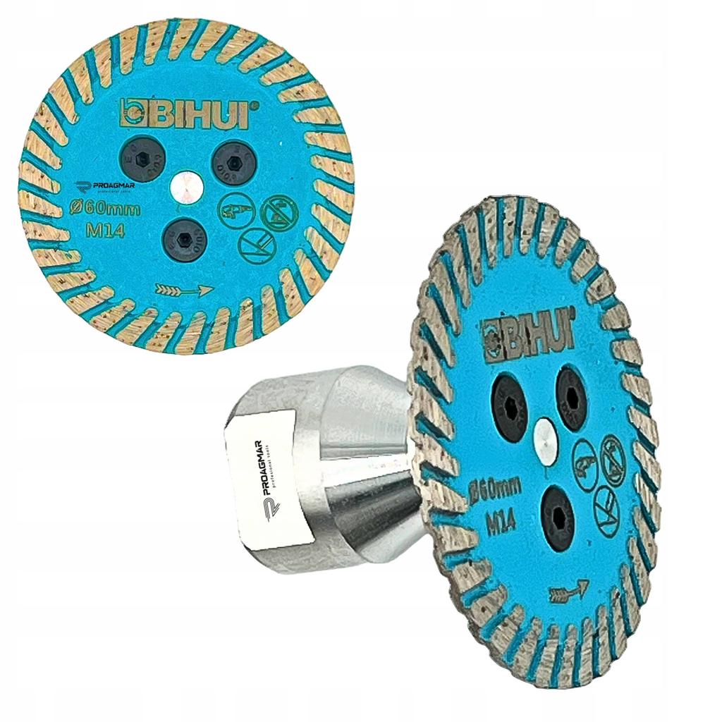 Bihui Diamond Blade For Undercutting 60Mm M14 Dcw60