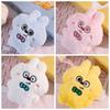 Key Ring Squeezing Keychain Friendship Rabbit Pendant Cute Plush Rabbit Keychain  Bag Decor