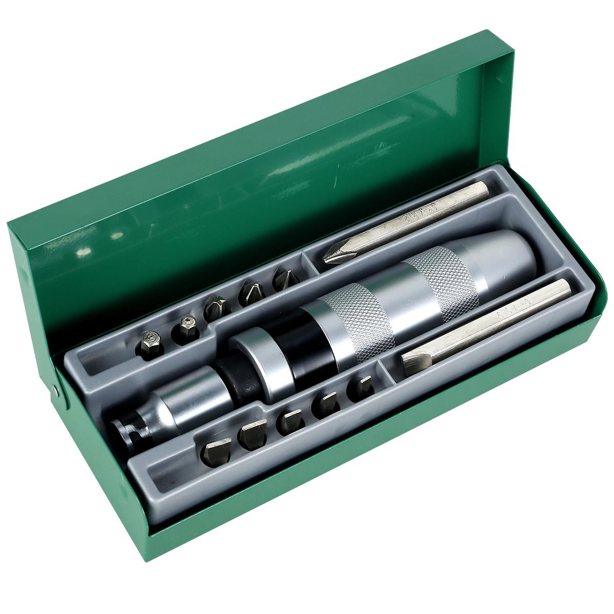 

Набор из 13 ударных отверток, ударных отверток, зубил, многофункциональных винтовых экстракторов, набор для ремонта, инструменты для ремонта