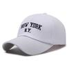 New York Letter Ny Embroidery Baseball Cap Sun Protection Breathable Peaked Hat