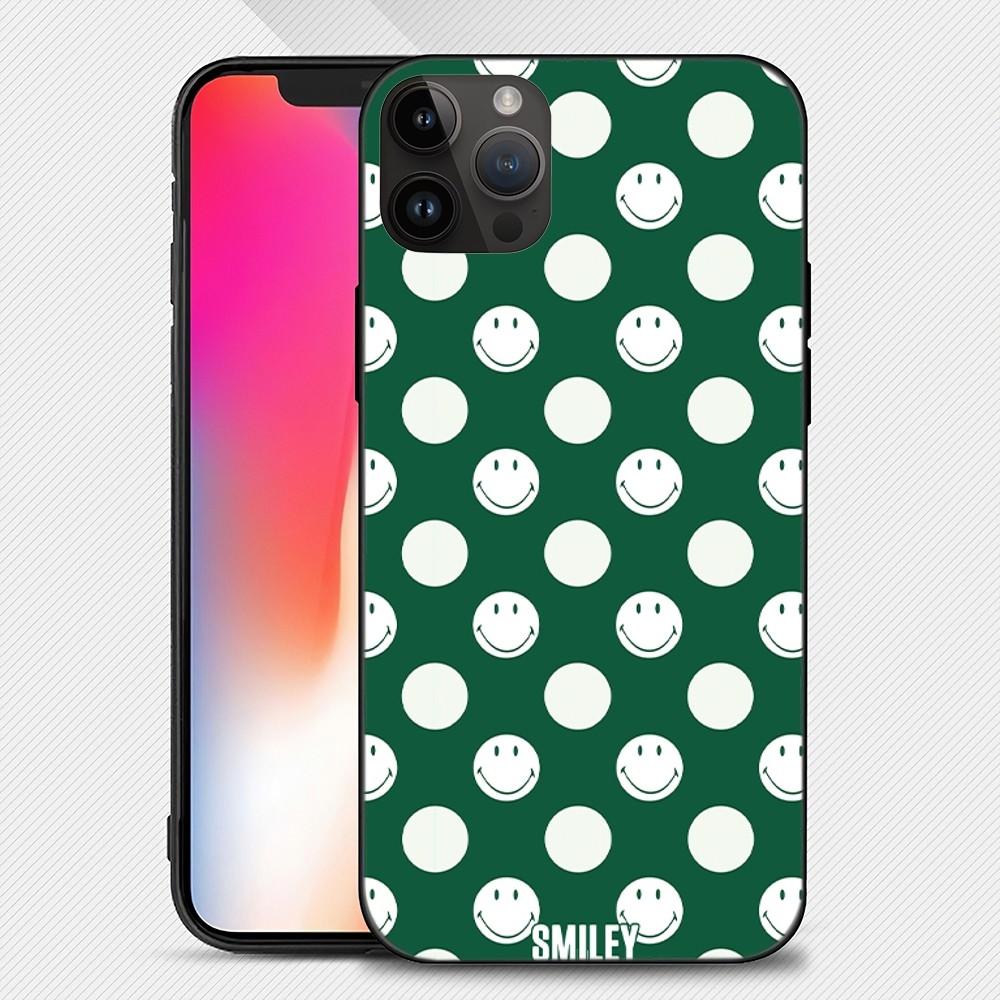 Funny S-Smiley Face Phone Case Iphone15 14 13 12 11 Pro Max Mini X 7 8 Soft Case