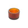 Fine Pattern Glass Aromatherapy Tea Candle Holder - In Stock