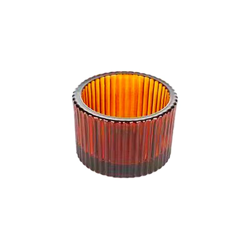 Fine Pattern Glass Aromatherapy Tea Candle Holder - In Stock