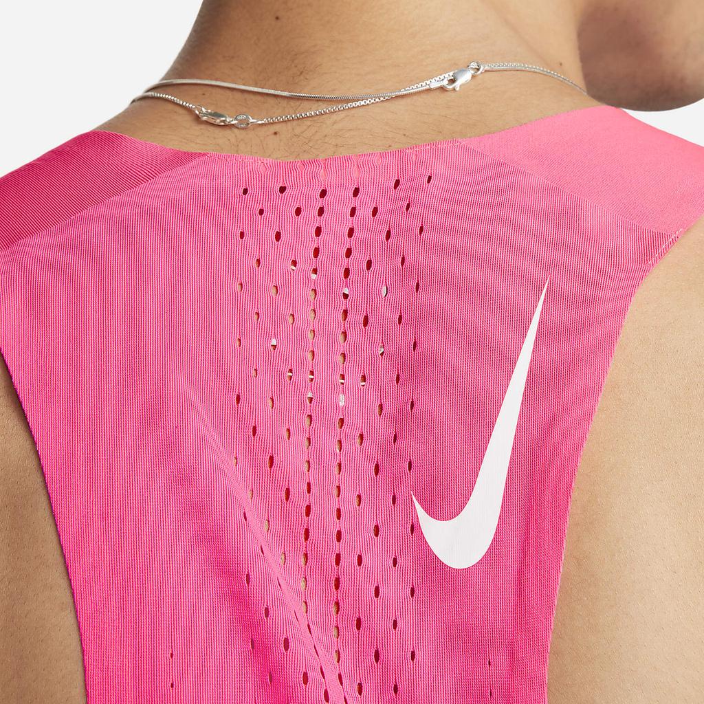 Nike Eksenfarget logo ermeløs tanktopp herretopper rosa DM4624-639