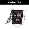 Eye Catching Fruit Machine Key Rings Pendant Accessory Designed For Game Enthusiasts And Those Seeking Quirky Items