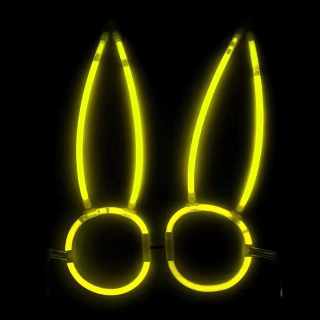 100 Pieces Glow Stick Luminous Portable 5 Colors Single-use Outdoor Party Glowstick Decoration Accessories with Connectors