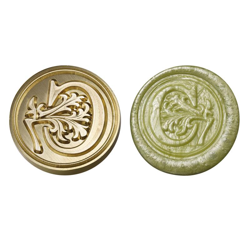 Wax Seal Copper Head Curlicue Vintage 26 Letters DIY Scrapbooking Vintage Wax Sealing Stamp Invitation/Envelop Gift