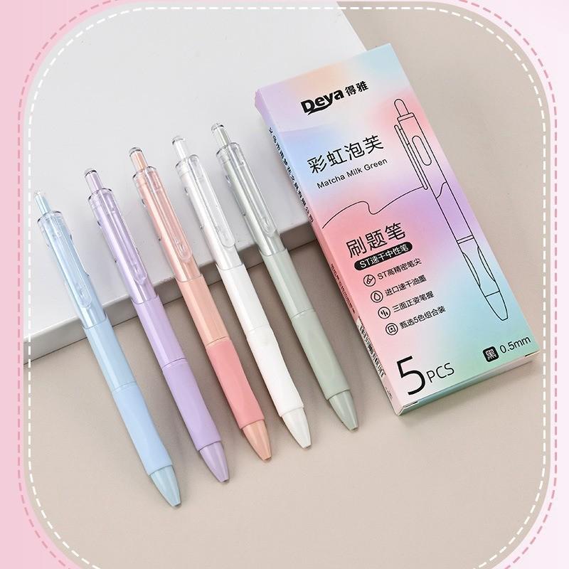 Style Fresh 0.5mm Gel Pen - Quick-Drying Exam Pen with Push-Button 0.5mm