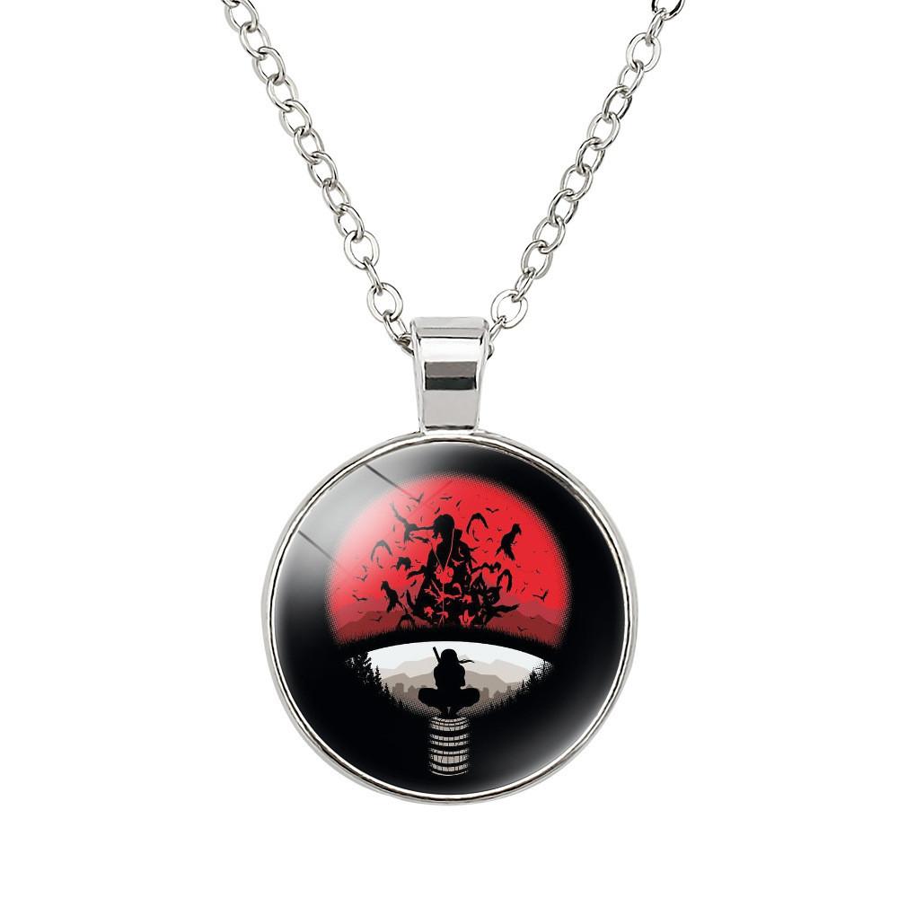 Fashionable Time Naruto Gem Pendant Necklace Unisex Stylish Souvenir Travel