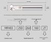 45° Internal/External Disposable Chamfering Tool: B45 Inner Hole SC12/SPMW090304