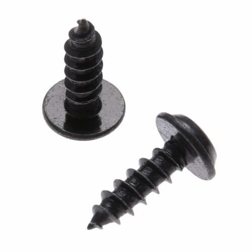 Tapping Screws, M5 X 15.8mm, 50 Pieces, 5mm Diameter, Universal Type, Cross Recessed, Repair Parts, Black
