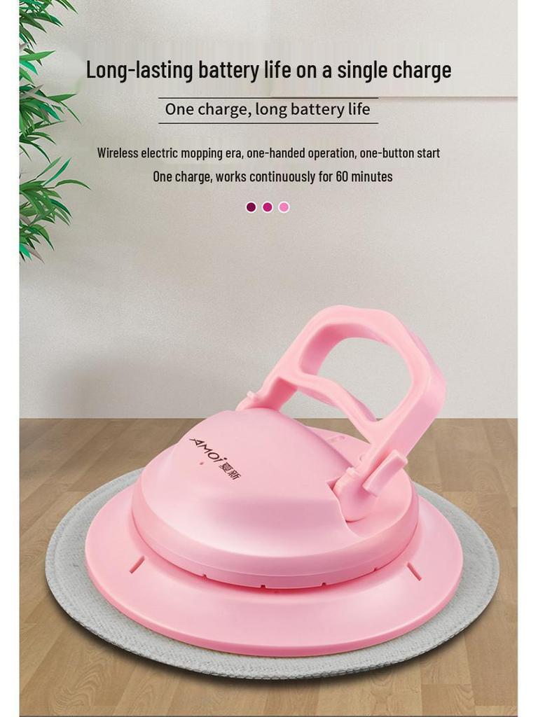 110V Cordless Electric Mop & Smart Waxing Sweeper
