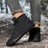 New Outdoor Snow Boots Five-finger Cotton Shoes Men's Hiking Hiking Off-road Piled Anti-splashing Casual Cotton Women's Boots