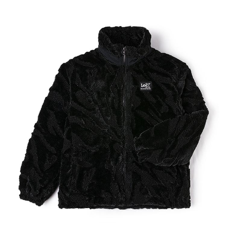 Comfortable Stand Collar Fleece Regular Long