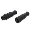 2PCS Marine For NMEA 2000 Terminators M12 Male Female 5 Pin IP67 Waterproof For Lowrance Networks