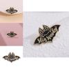 Stylish Cartoon Bat Brooch Made From Highquality Alloy Fun Letter Design Fashion Accessory All For