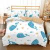 3D Print Elephant /unicorn/animal Twin Beding Set 140x210cm Ropa De Cama Ful Sized Dimensions Comfortable Quilt Cover Sets for Beds Super Comfortable