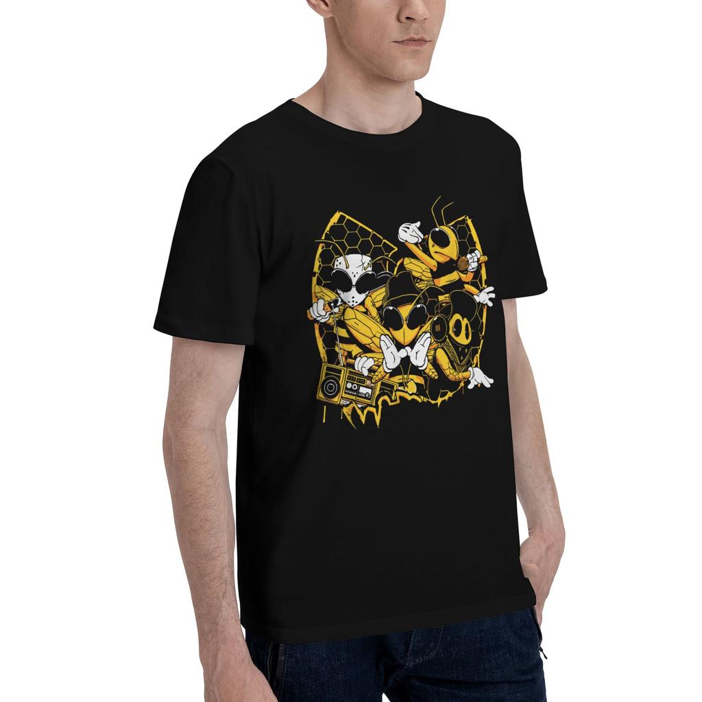 Hip Hop 90s Wu Clan T-Tangs Printed T Shirts for Men Women  Cotton  Tee Shirt Clothes