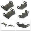 Front & Rear Brake Pads For Polaris Razor RZR 800/RZR 800 S/RZR 800 EPS/RZR 570