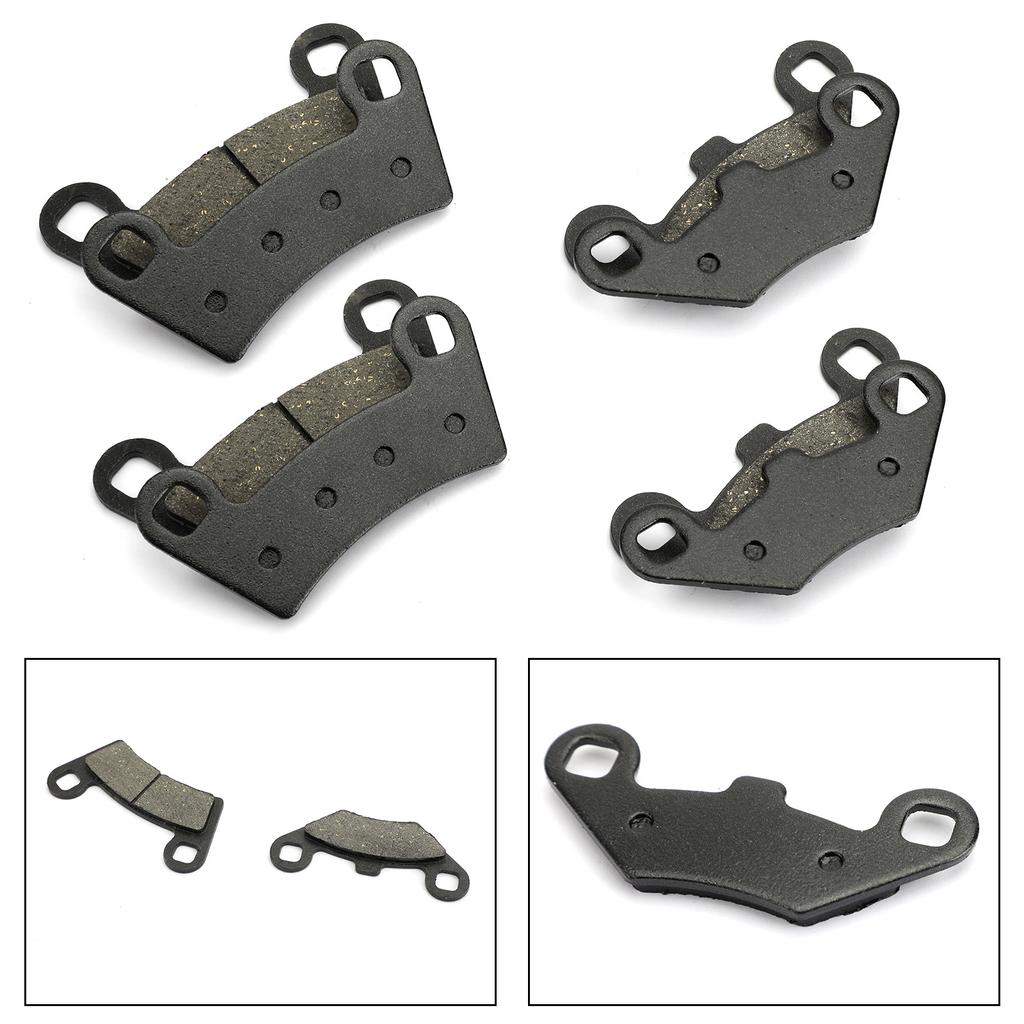 Front & Rear Brake Pads For Polaris Razor RZR 800/RZR 800 S/RZR 800 EPS/RZR 570