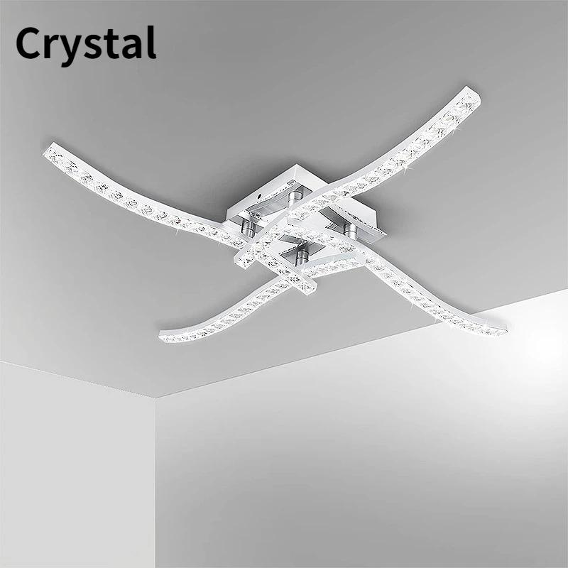 18W 24W LED Ceiling Lamps AC85-265V Ceiling Light Fixture Modern Design Ceiling Chandeliers for Dining Room Living Room Decor