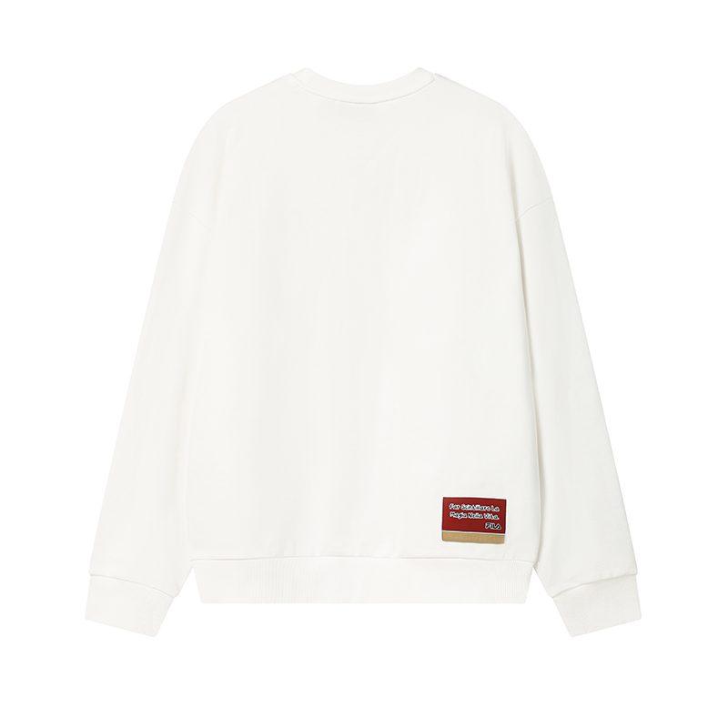 FILA CNY Sweatshirt Unisex Cloud White F11U619202FWT