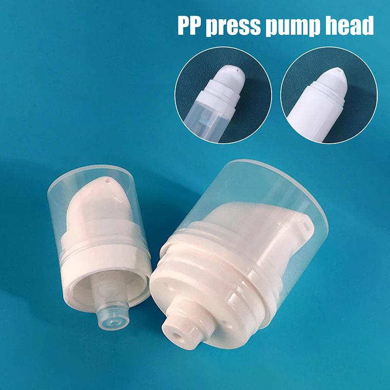 Type Bottle Refillable 5-50ml Mini Portable Vacuum Press Makeup Cosmetics for Cream Gel Moisturizers Liquid Lotion Bottles