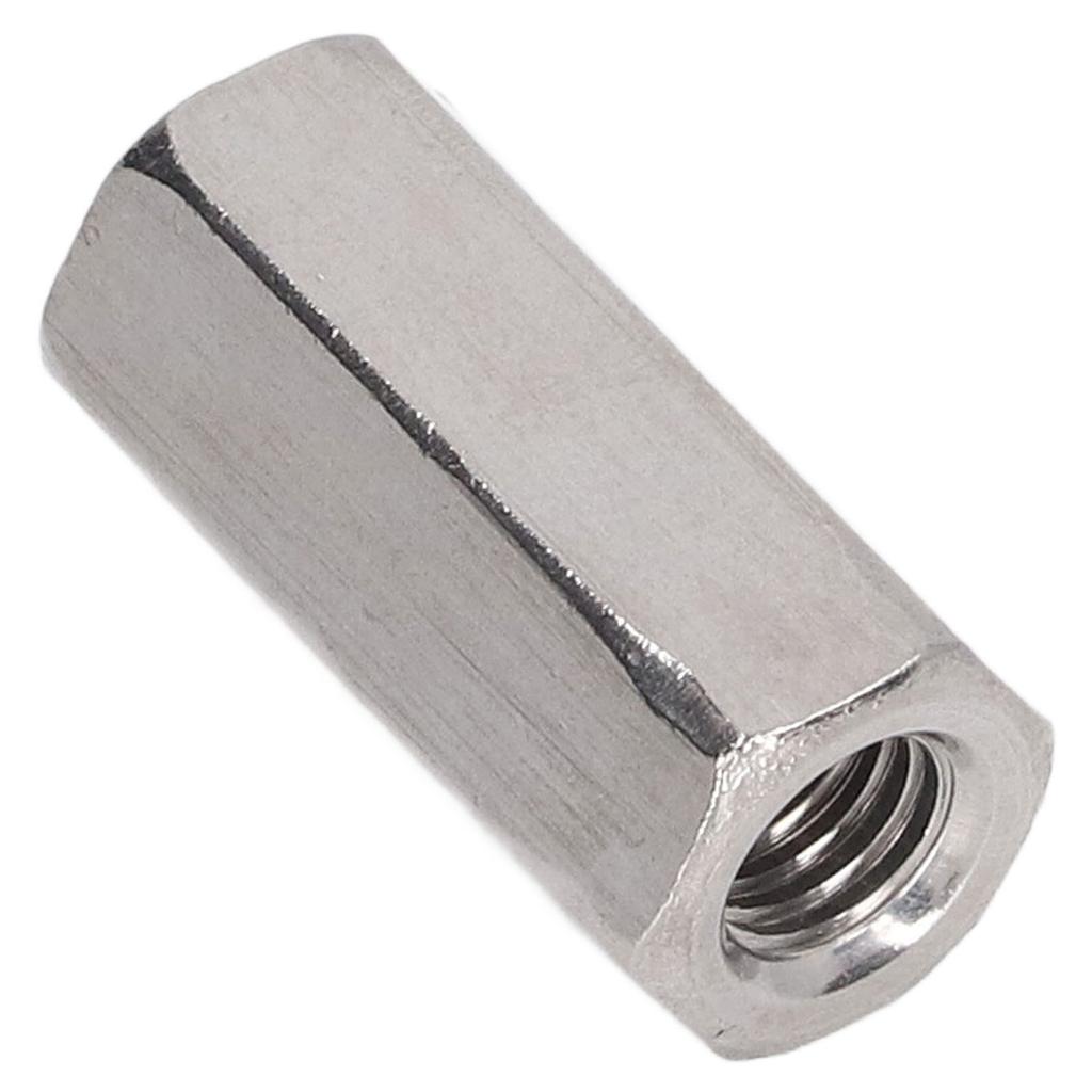 10 BUC Piulițe de Cuplare Hexagonale Oțel Inoxidabil 304 Piuliță de Conectare Tije Filetate pentru Șuruburi Știfturi Șuruburi