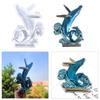 Diy Crystal Drop Glue Aromatherapy Gypsum Abrasive Three-dimensional Dolphin Jewelry Ornaments Pendant Silicone Mold