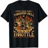 Hot Rod Rusty Car, Stay On The Throttle, Vintage Rat Rod T-Shirt