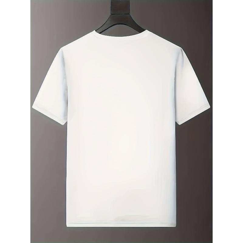Men's T-Shirt - Simple Fashion Casual Breathable Short Sleeve Summer Sports Sweat-Absorbing Pullover