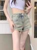 Spicy Girl Retro American Denim Shorts for Women - Tight-Fitting, Slim A-line Design, Summer 2026 Collection.