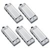 5Pcs Mini Harmonica Pendant Necklace 4 Hole 8 Tone Musical Instrument Mouth Organ Portable Harmonica for Children and Beginners