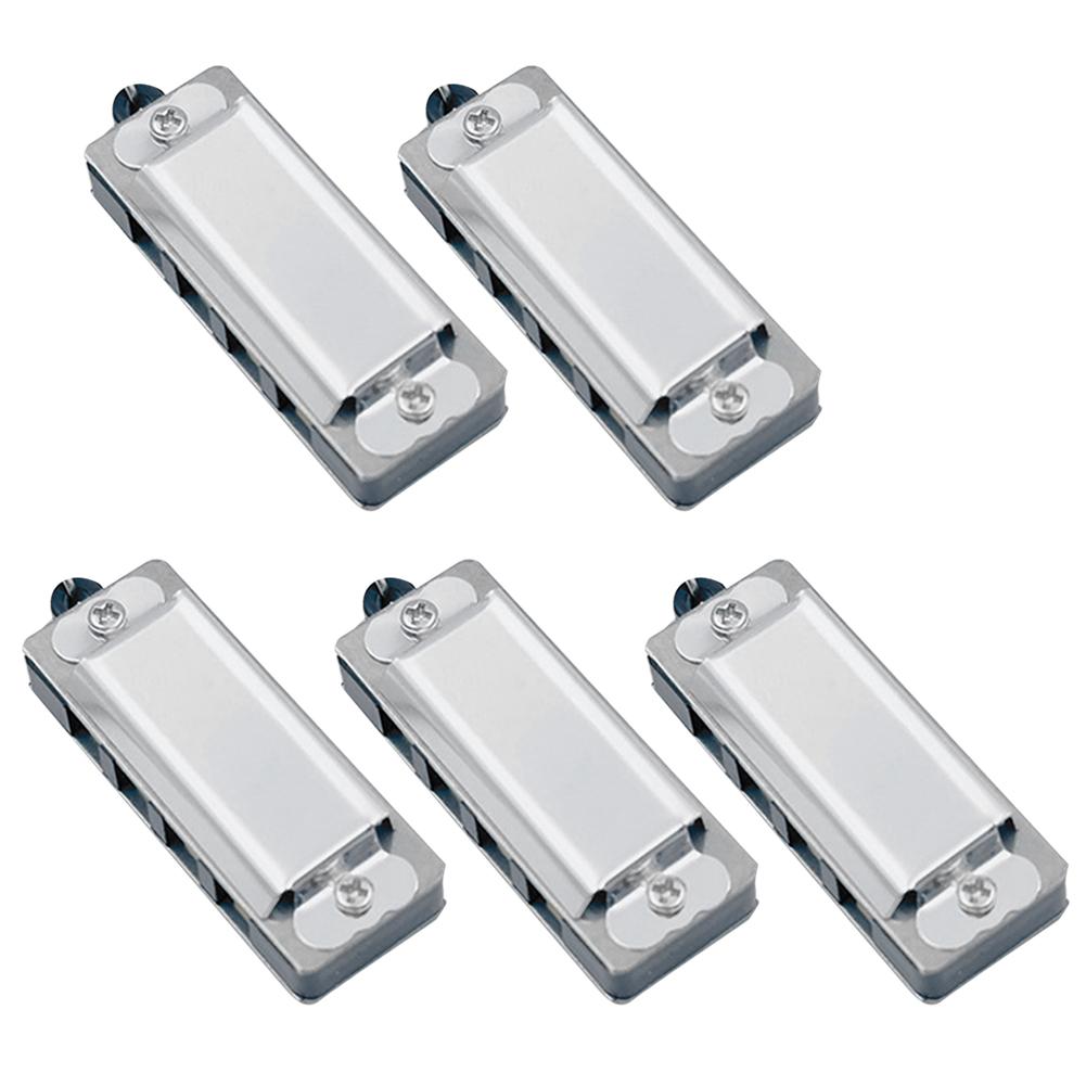 5Pcs Mini Harmonica Pendant Necklace 4 Hole 8 Tone Musical Instrument Mouth Organ Portable Harmonica for Children and Beginners