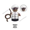 Jujutsu Kaisen Anime Bausteine Fushiguro Toji Tsukumo Yuki Hanao Choso MINI Cartoon Puzzle Bausteine Sammlung Geschenk