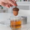 High Temperature Resistance Oak Nut Tea Infuser Silicone Tea Bag Strainer Acorn Tea Strainer  Gift